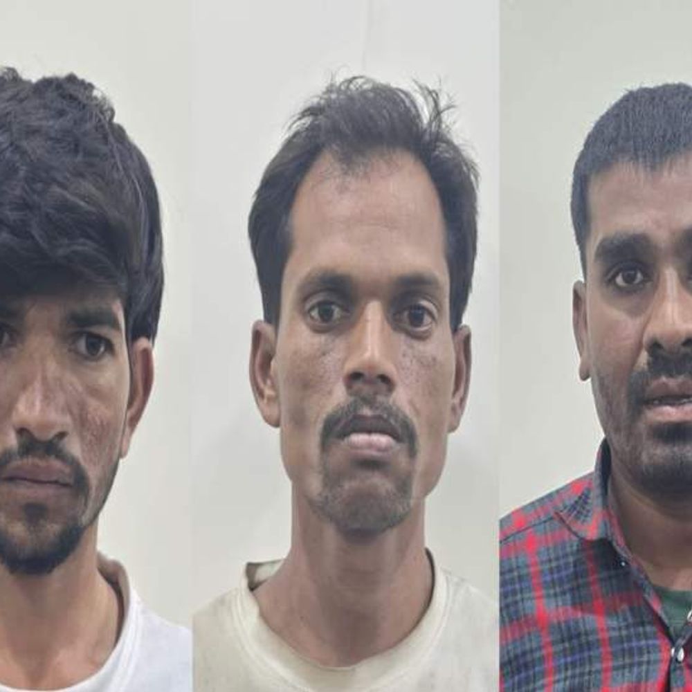 इंदौर के बांक टाडा क्षेत्र में बदमाश पकड़ाए:व्यवसायी के घर में की थी चोरी की कोशिश, पुलिस ने दबिश देकर दबोचा