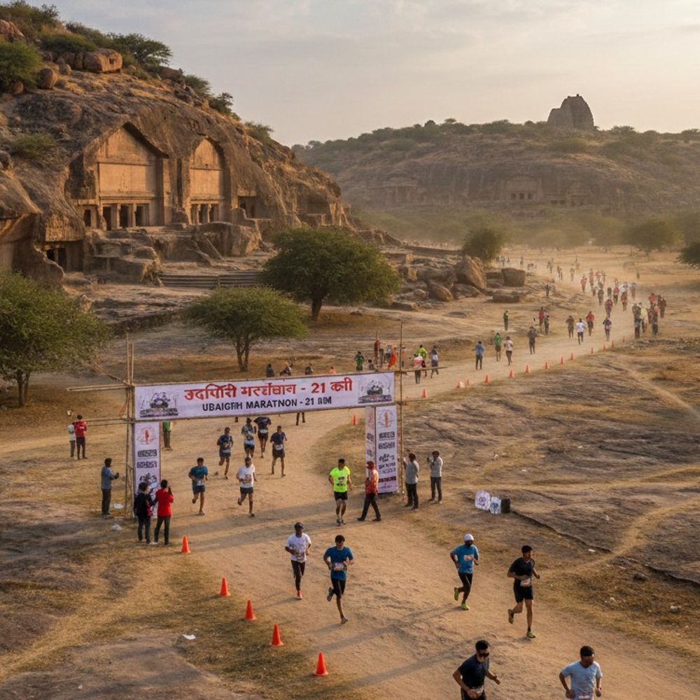 विदिशा में बेतवा मैराथन आज:21 किमी दौड़ में विजेता को मिलेंगे 21 हजार रुपए; पर्यटन को बढ़ावा देने आयोजन