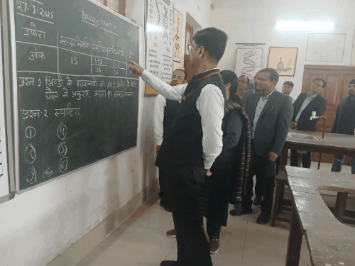 संयुक्त सचिव बोले-पीएम श्री स्कूलों में अब सिर्फ खानापूर्ति नहीं:बरेली के स्कूलों का हुआ रियलिटी चेक, बच्चों के सर्वांगीण विकास पर दिया जाये जोर