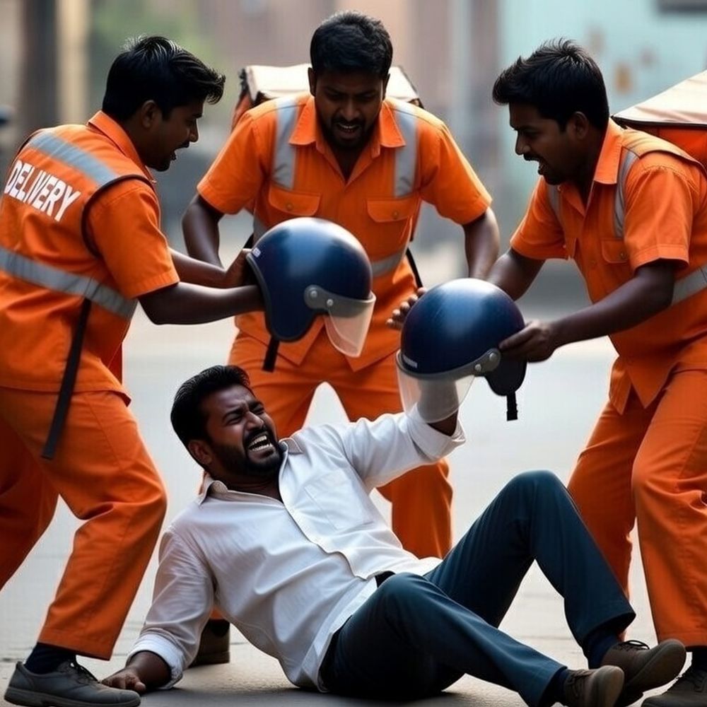 दिल्ली में तीन मर्डर:कनॉट प्लेस में हेलमेट से पीट-पीटकर बिजनेसमैन की हत्या; रेलवे कर्मी का गला काटा; 3 नाबालिगों ने शख्स को चाकू मारा