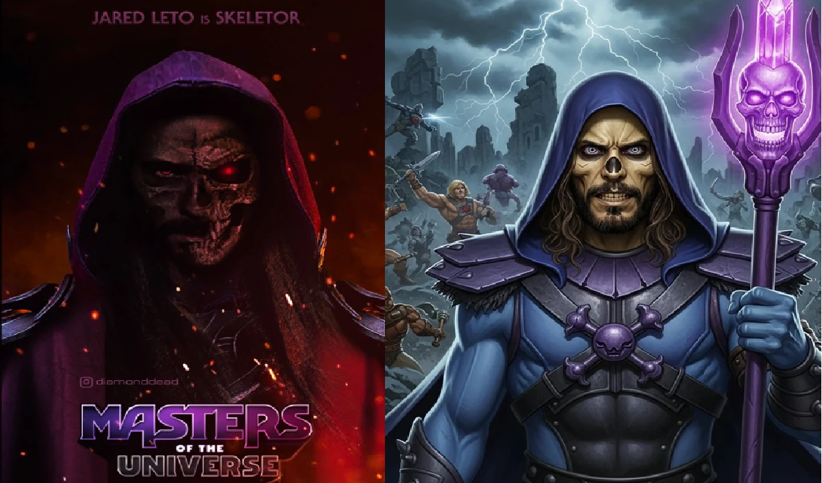 Jared Leto का खतरनाक अवतार, ‘Masters of the Universe’ में Skeletor बन दिखाएंगे ‘Toxic Masculinity’