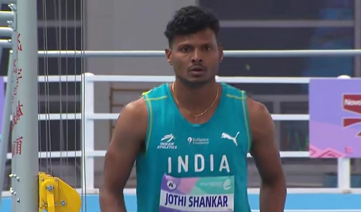 भारत का बजा डंका! Asian Indoor Championship के High Jump में Adarsh Shankar ने जीता Bronze Medal