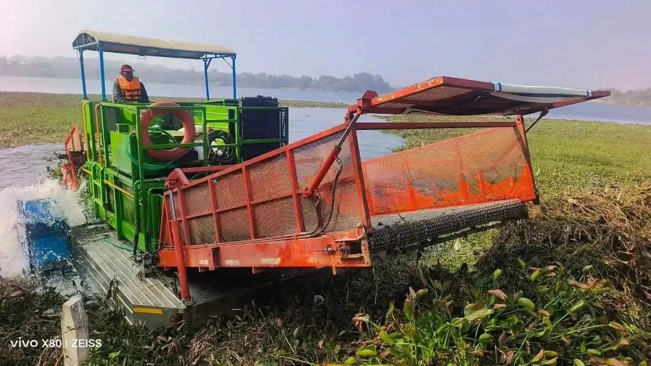 उणकल झील में जलकुंभी का कहर, घट रही पर्यटकों की संख्या