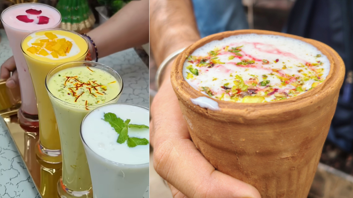 सिर्फ 4 मिनट में बनाएं 4 तरह की लस्सी, पीते ही पेट और दिमाग को मिलेगी ठंडक, फटाफट नोट कर लें रेसिपी