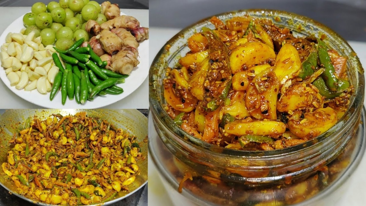 हरी मिर्च, लहुसन और अदरक का अचार बदल देगा फीके खाने का स्वाद, बिन दाल सब्जी भी कर जाएंगे चट, नोट करें रेसिपी