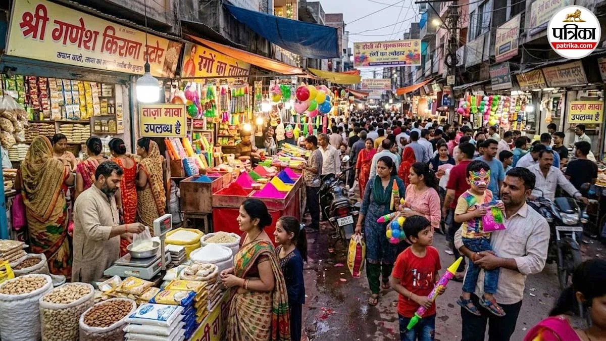 रंग-गुलाल से सजी गलियां, पकवानों की खुशबू से महक उठा मुरादाबाद, खरीदारी में क्वालिटी पर नजर