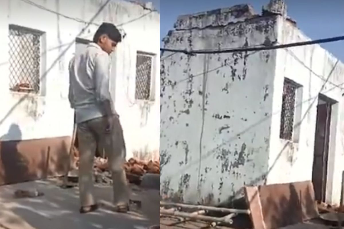 Breaking: MP के मुरैना में बड़ा हादसा, मंदिर की छत गिरने से तीन बच्चियों की मौत