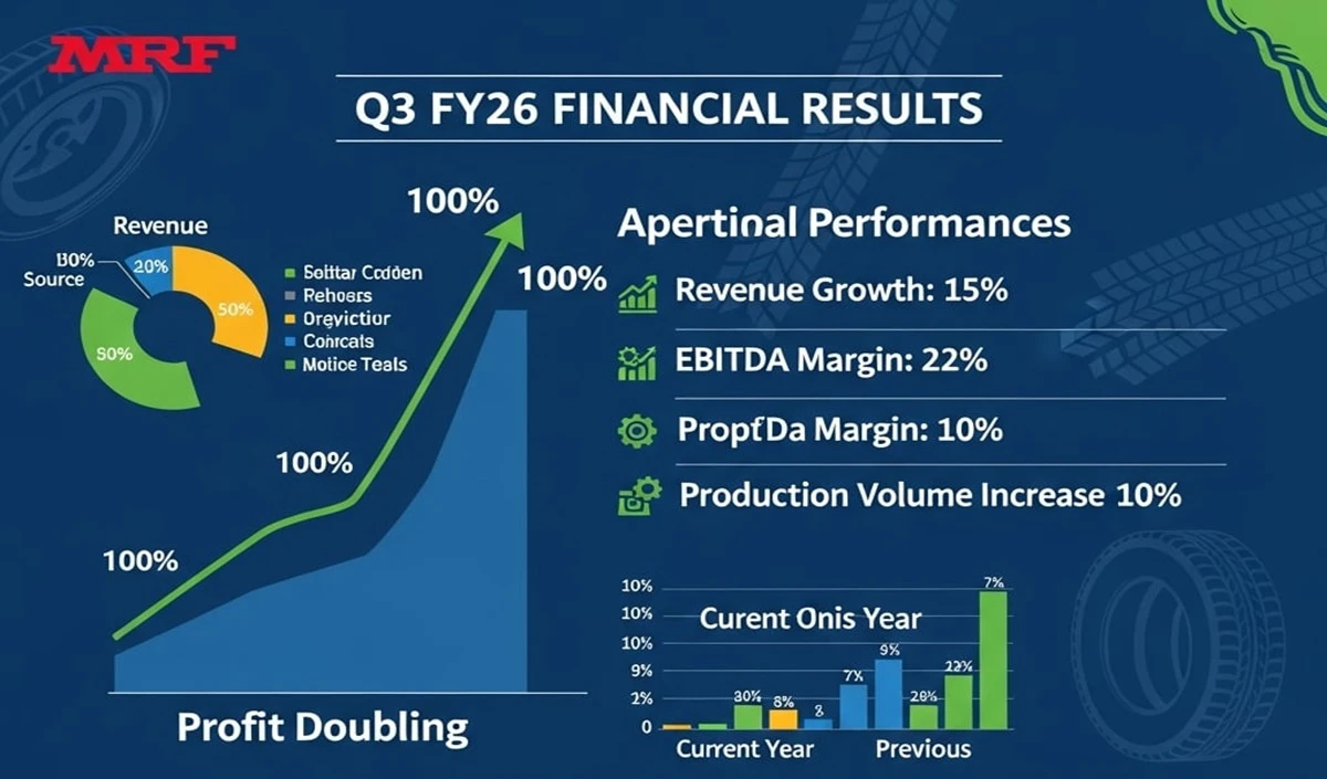 MRF Q3 Results: मुनाफे में तूफानी तेजी, Tyre King ने निवेशकों को किया मालामाल!