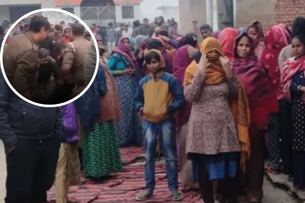 महिला की बिना कपड़ों की लाश घर की सीढ़ी पर मिली, आधी रात को घर से हो गई थी लापता