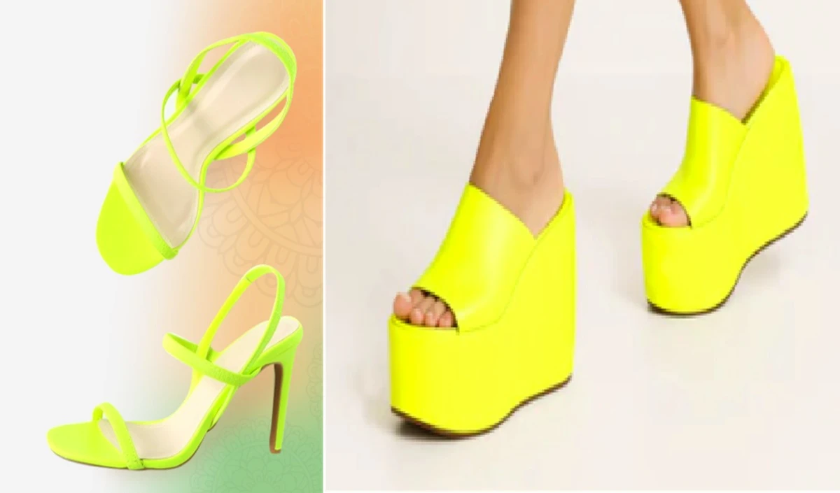 Fashion Trend: अपने Wardrobe में शामिल करें ये Neon Heels, मिलेगा ग्लैमरस और स्टाइलिश लुक