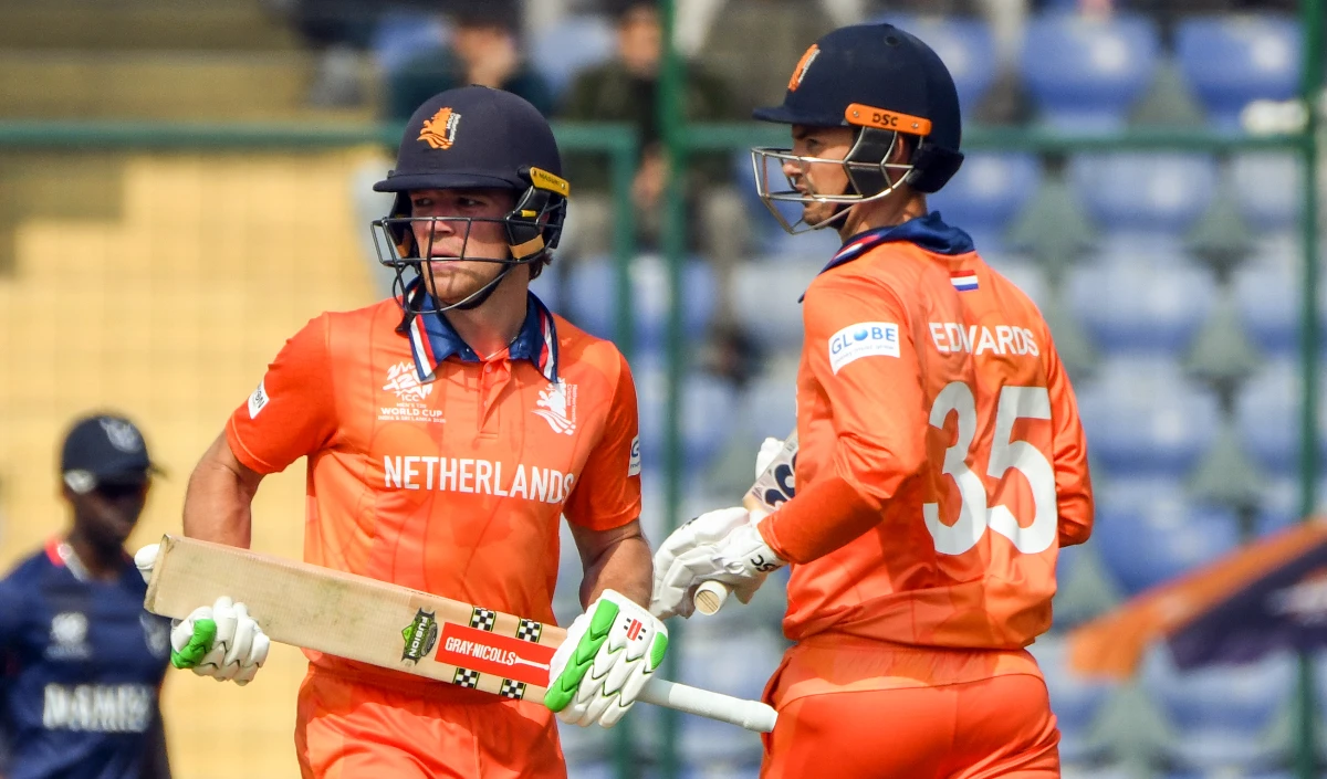 T20 World Cup 2026: Bas de Leede का ऑलराउंड धमाल, नीदरलैंड्स ने नामीबिया को 7 विकेट से रौंदा