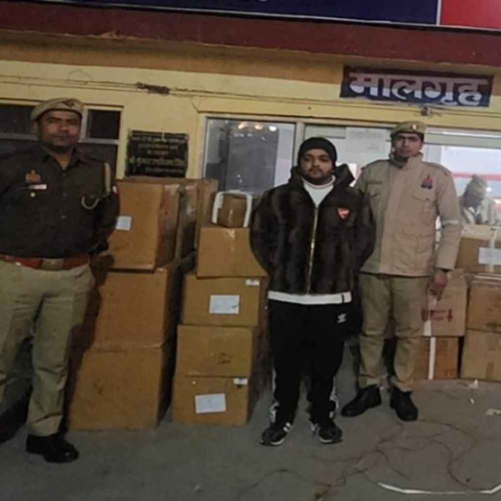 लाइसेंस न GST नंबर, चल रहा था करोड़ों का कारोबार:टीपीनगर पुलिस ने गैरकानूनी तरीके से दवा बेचने वाले तुषार को कोर्ट में पेश किया