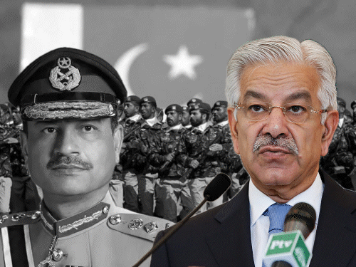 पाकिस्तानी रक्षा मंत्री बोले- मुनीर मेरे बॉस नहीं:सेना अब सरकार नहीं चलाती; इतिहास में दखल था, अब सिस्टम अलग है