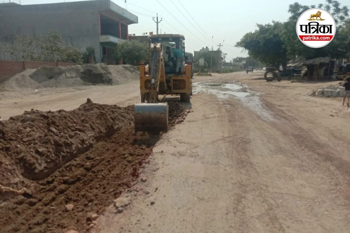 गोरखपुर के विवादित ठेकेदार पर डेडलाइन बेअसर, पूरनपुर-धनाराघाट में 19 करोड़ की सड़क अधूरी