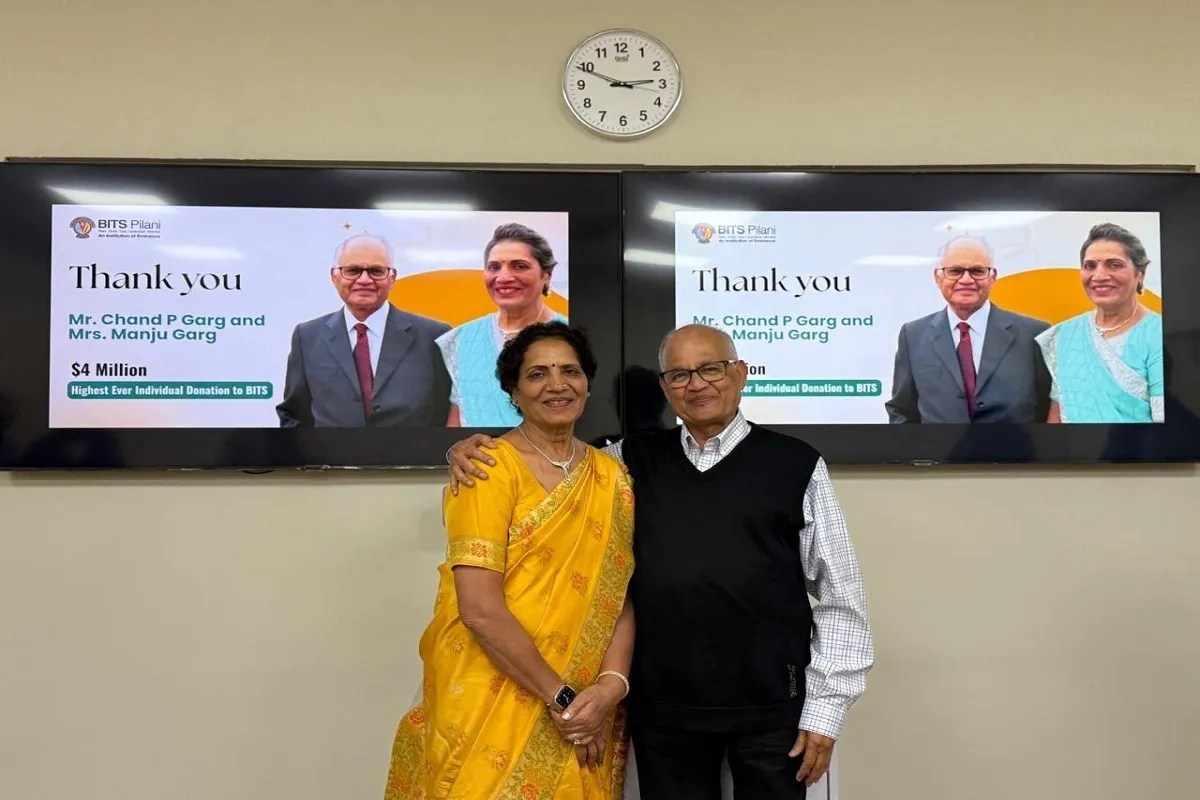 BITS alumni couple based in the United States donates four million dollars