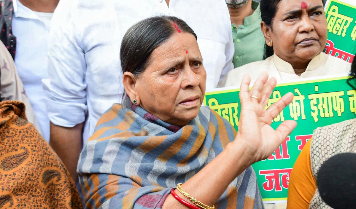 नीट अभ्यर्थी की मौत के मामले में तथ्यों को छिपा रही बिहार सरकार: राबड़ी देवी