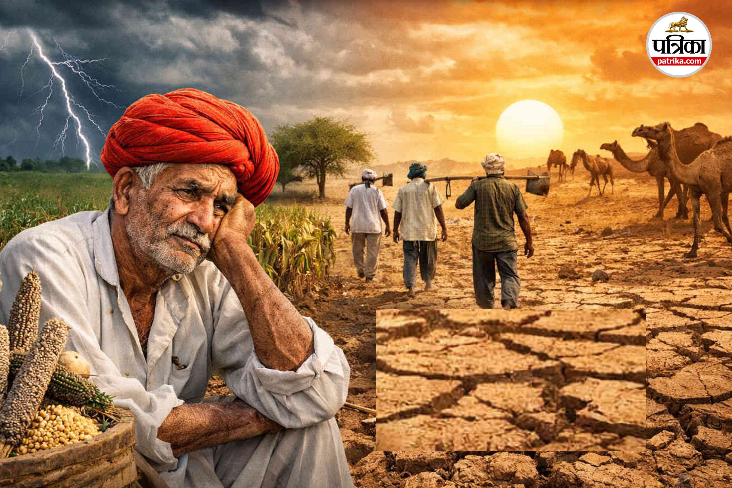 पेट गेहूं से भरता है, भाषण काजू पर, बजट को लेकर मायूस रायस्थान के किसान