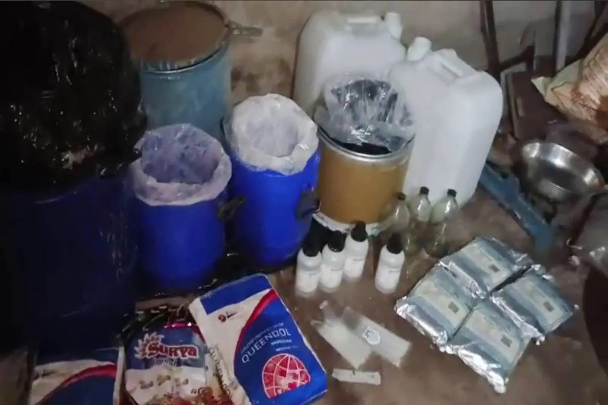 एमपी के इस जिले में राजस्थान पुलिस की बड़ी कार्रवाई, एमडी ड्रग्स की फैक्ट्री पकड़ी