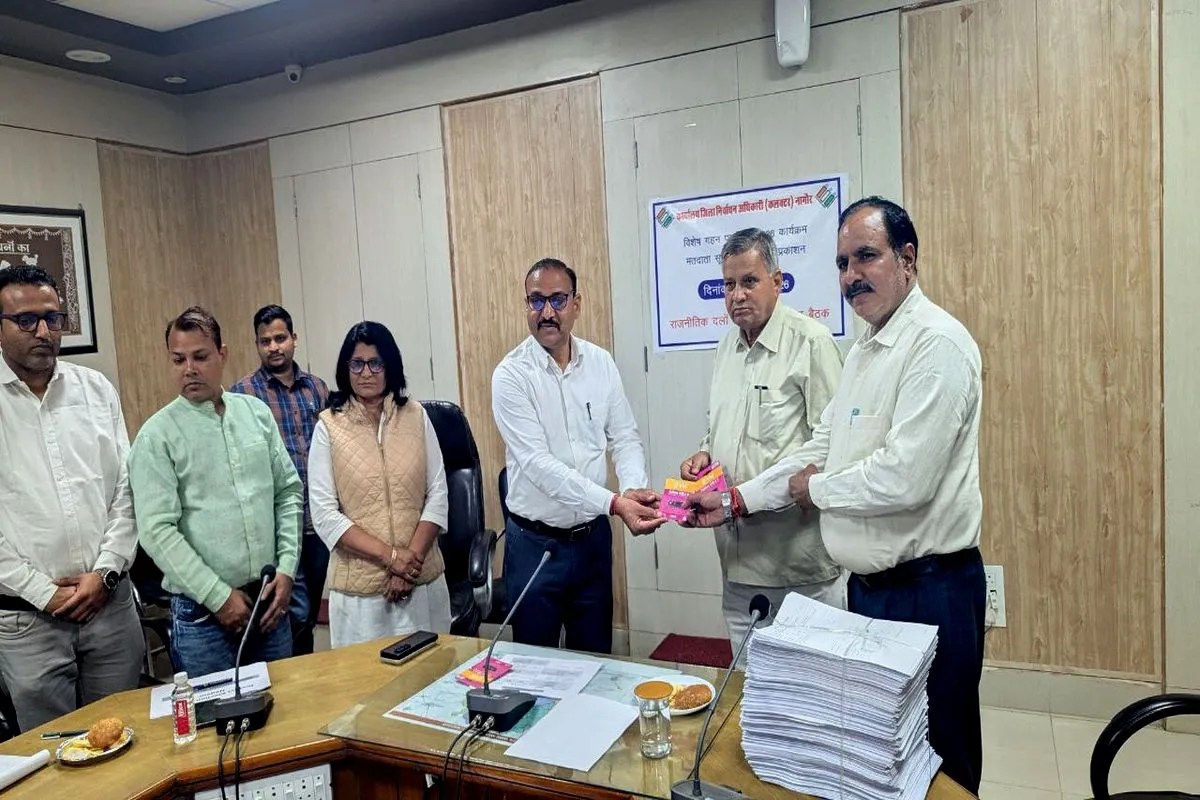 एसआईआर का काम पूर्ण : अब नागौर जिले में 13 लाख, 43 हजार 619 मतदाता