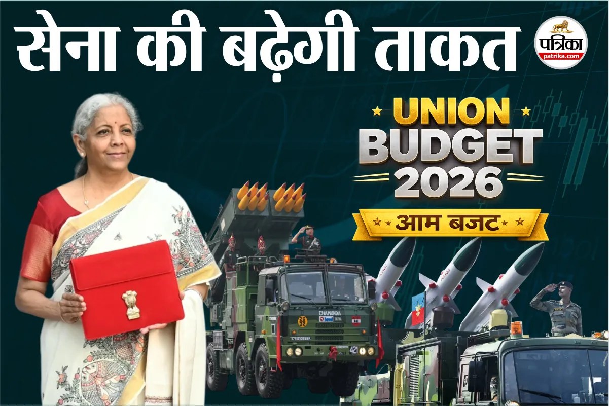 Union Budget 2026: सेना को मिली 7.85 लाख करोड़ के डिफेंस बजट की सौगात, थर्र-थर्र कांपेंगे चीन-पाकिस्तान