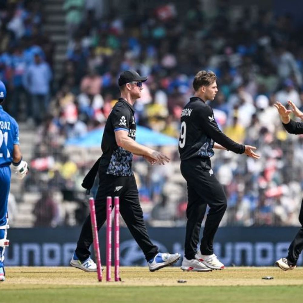 टी-20 वर्ल्डकप-अफगानिस्तान ने 183 रन का टारगेट दिया:न्यूजीलैंड का दूसरा विकेट गिरा, रहमान को लगातार दो बॉल पर विकेट