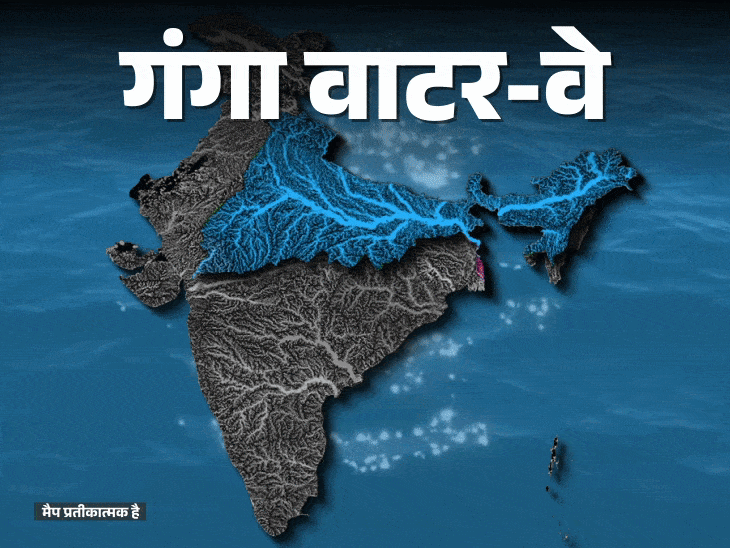 यूरोप की राइन की तरह बिहार में तरक्की लाएगी गंगा:हटाई जा रही गाद, शिप रिपेयर सेंटर का निर्माण शुरू, बन रहे फ्लोटिंग जेटी