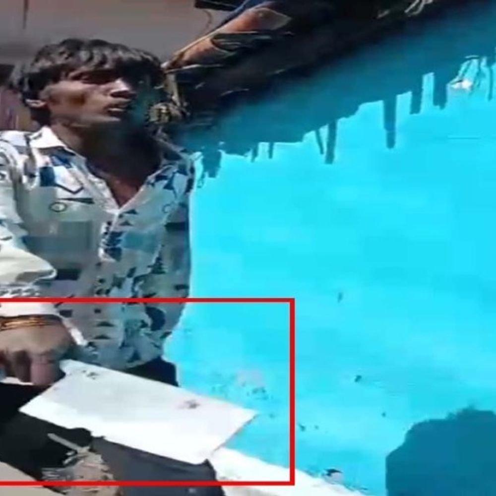 रायपुर में चापड़ लेकर घूमता दिखा आरोपी:रामकुंड में दहशत का कारण बना युवक, लोगों को दी गालियां, तलाश में जुटी पुलिस