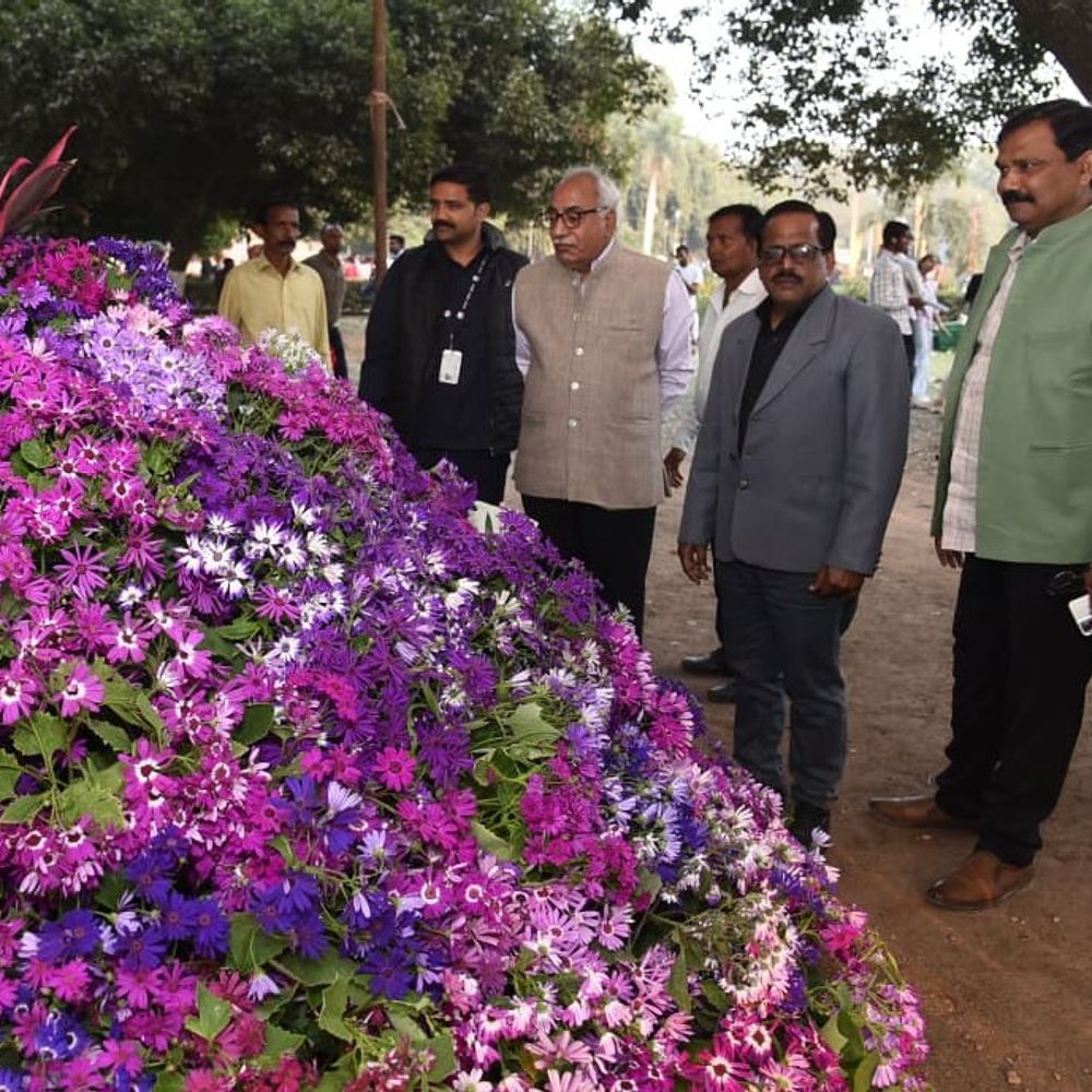 प्रयागराज में मण्डलीय फल, शाकभाजी एवं पुष्प प्रदर्शनी का आयोजन:दूसरे दिन 25 हजार दर्शकों की उमड़ी भीड़