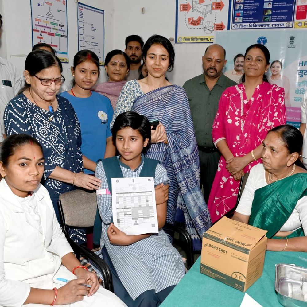 कैंसर से बचाव के लिए वैक्सीनेशन अभियान:प्रथम चरण में 90 दिन चलेगा; 18 हजार से अधिक बच्चों का होगा टीकाकरण