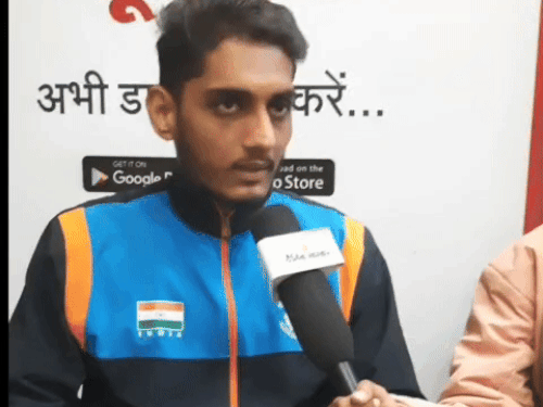 ब्रॉन्ज के बाद अब वर्ल्ड चैंपियनशिप में गोल्ड का सपना:मेरठ के उमेश शर्मा ने पहले ही अंतरराष्ट्रीय मुकाबले में जीता पदक