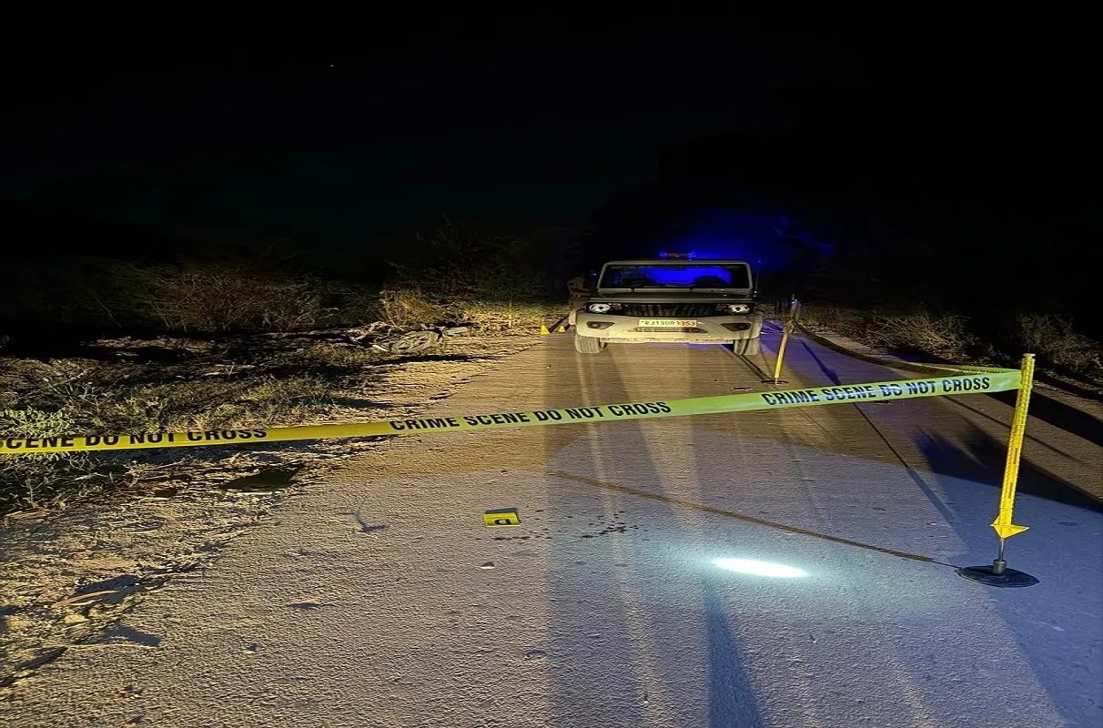 राजस्थान पुलिस की मुठभेड़: यूपी का शूटर घायल, बाइक सहित दबोचा