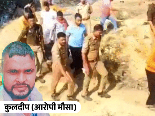 मौसा को दोबारा घटनास्थल ले गई पुलिस:24 घंटे बाद भी नहीं सुलझी किशोरी की मौत की गुत्थी