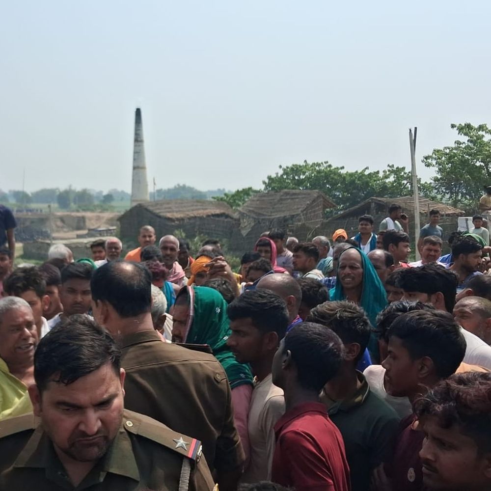 बेगूसराय सड़क हादसे में किसान की मौत:गुस्साए लोगों ने किया एनएच- 333 (बी) जाम, कहा- स्पीड ब्रेकर होना चाहिए