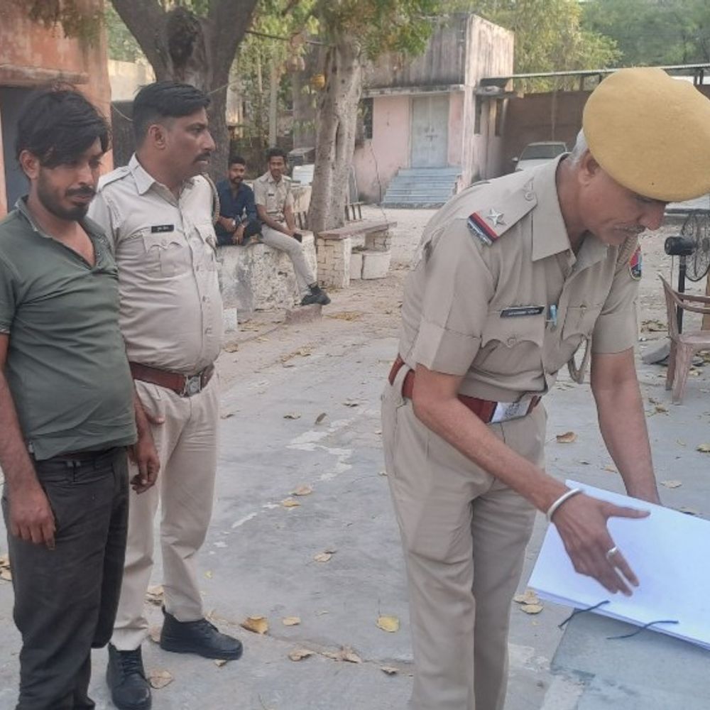 पुलिस कस्टडी से ट्रेलर लेकर भागा, पीछा कर पकड़ा:पुलिस ने पीछा कर सांडेराव के पास पकड़ा, आरोपी को भेजा जेल