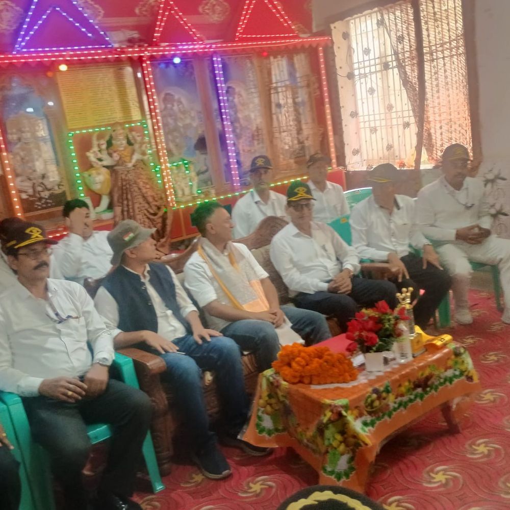 पूर्व सैनिकों की जमीन की मांग सदन में उठी:बक्सर सदर विधायक आनंद मिश्रा ने उठाया मुद्दा, IESM की मंथली मीटिंग