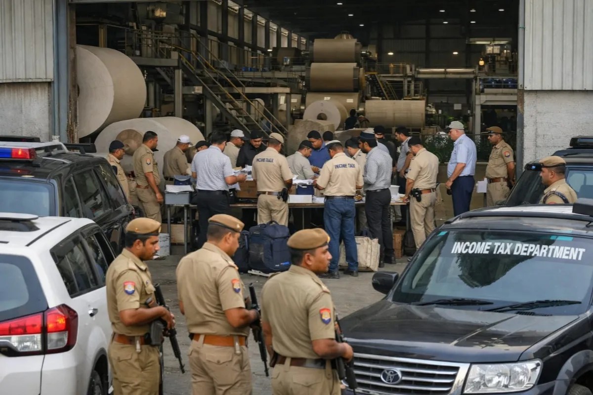 बिंदल ग्रुप पर IT का बड़ा एक्शन: करोड़ों कैश-जेवर बरामद, फर्जी खरीद और टैक्स चोरी का खुलासा
