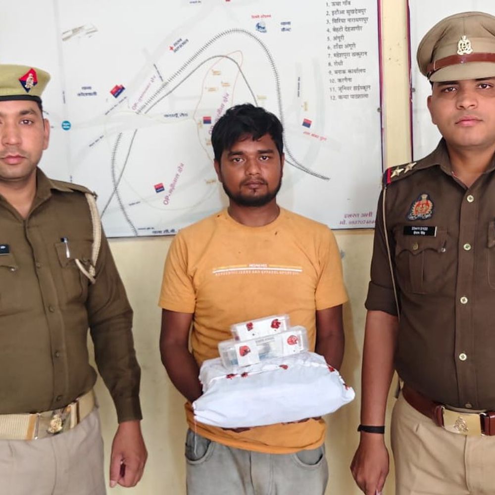 5.30 करोड़ की स्मैक के साथ युवक गिरफ्तार:बरेली में पूछताछ से खुला रिश्तेदारों का ड्रग नेटवर्क