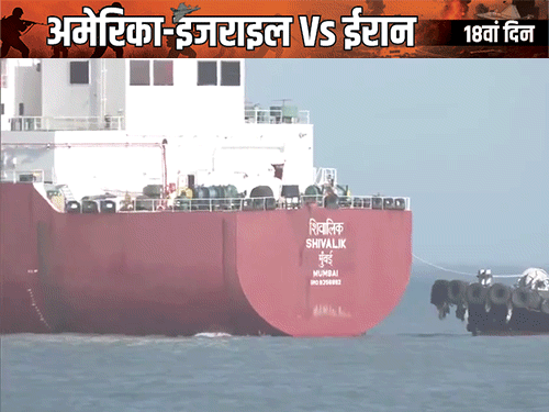 जंग के बीच आज भारत पहुंचेंगे दो और जहाज:’नंदा देवी’ और ‘जग लाडकी’ LPG और क्रूड ऑयल लेकर आएंगे; शिवालिक जहाज कल पहुंचा था