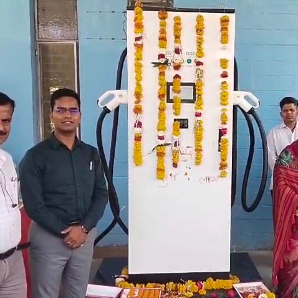 ग्वालियर में ई-व्हीकल चार्जिंग स्टेशन शुरू:15 रुपए प्रति यूनिट पर होगी चार्जिंग, पेट्रोल पंप की तरह मिलेगी सुविधा