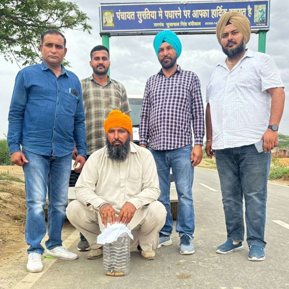 सिरसा में अवैध हथियार सहित आरोपी काबू:तलाशी में पिस्तौल और 3 कारतूस बरामद; आर्म्स एक्ट में केस दर्ज