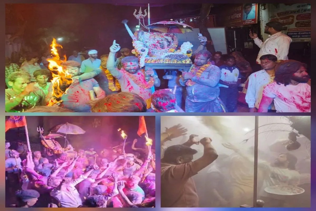 भीलवाड़ा के पंचमुखी मोक्षधाम में अनोखी होली: चिता भस्म से खेली गई श्रद्धा और भक्ति की होली