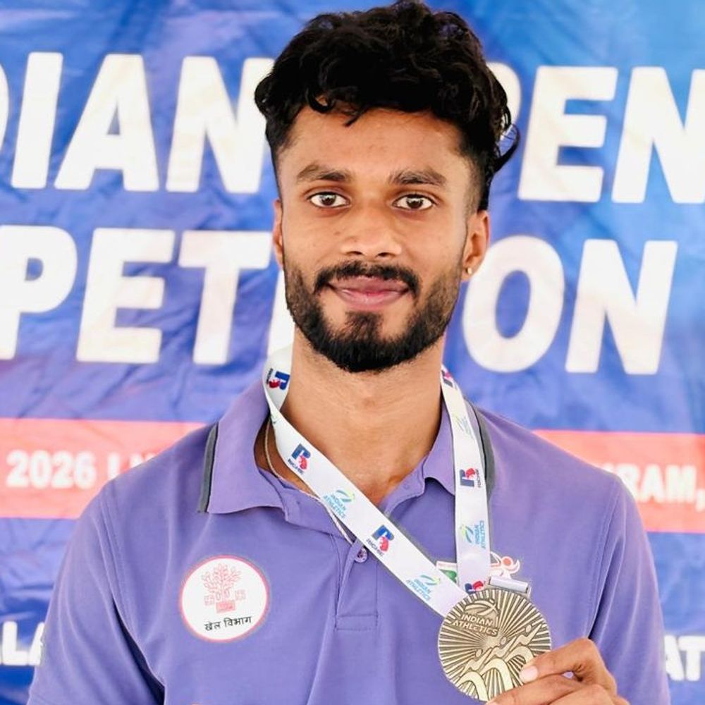 बिहार के पियूष राज ने जीता गोल्ड मेडल:400 मीटर दौड़ 47.1 सेकंड में की पूरी, केरल में ऑल इंडिया ओपन एथलेटिक्स चैंपियनशिप