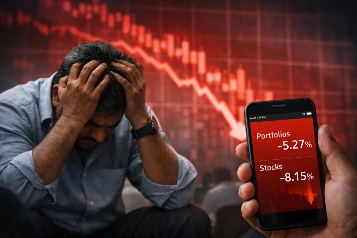 Stock Market Crash Today: मार्केट में गिरावट, सेंसेक्स 1700 पॉइंट धड़ाम, मिनटों में डूबे 12 लाख करोड़, जानिए इस मंदी के कारण