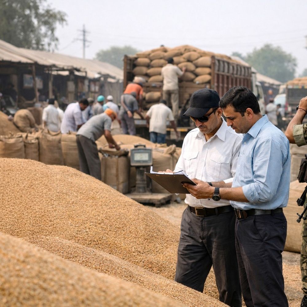 धान की रिकॉर्ड खरीद, अब गेहूं खरीद पर फोकस:सिद्धार्थनगर में 17 मार्च से 65 केंद्रों पर शुरू होगी प्रक्रिया