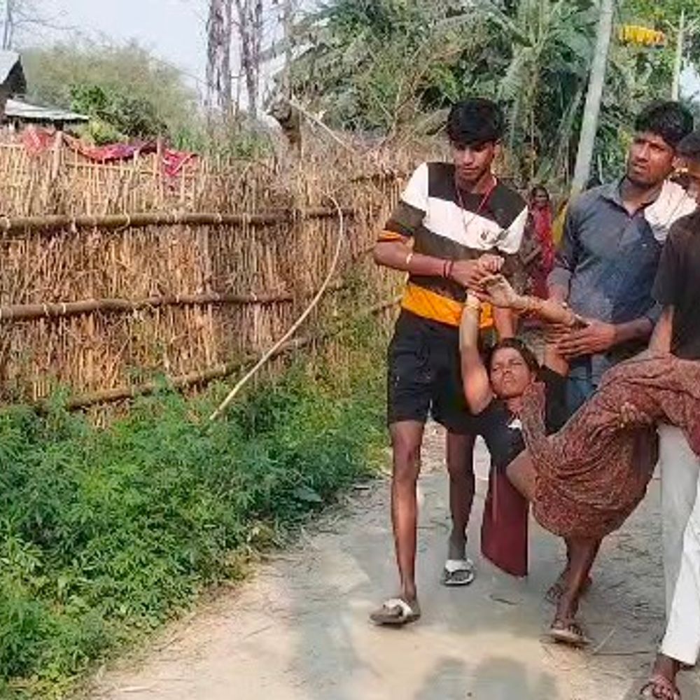 मधेपुरा में जमीन विवाद में मारपीट, 8 घायल:मकई काटने को लेकर महिलाओं के सिर और कमर में गंभीर चोट, मेडिकल कॉलेज में भर्ती