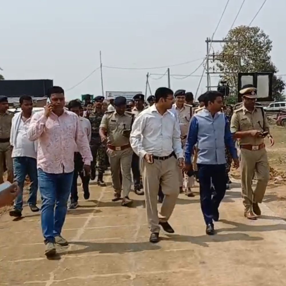 बांका के कटोरिया में 17 मार्च को सीएम संभावित दौरा:बैरिकेडिंग, प्रवेश-चेक पॉइंट के इंतजाम, आने-जाने वाले मार्गों का निरीक्षण