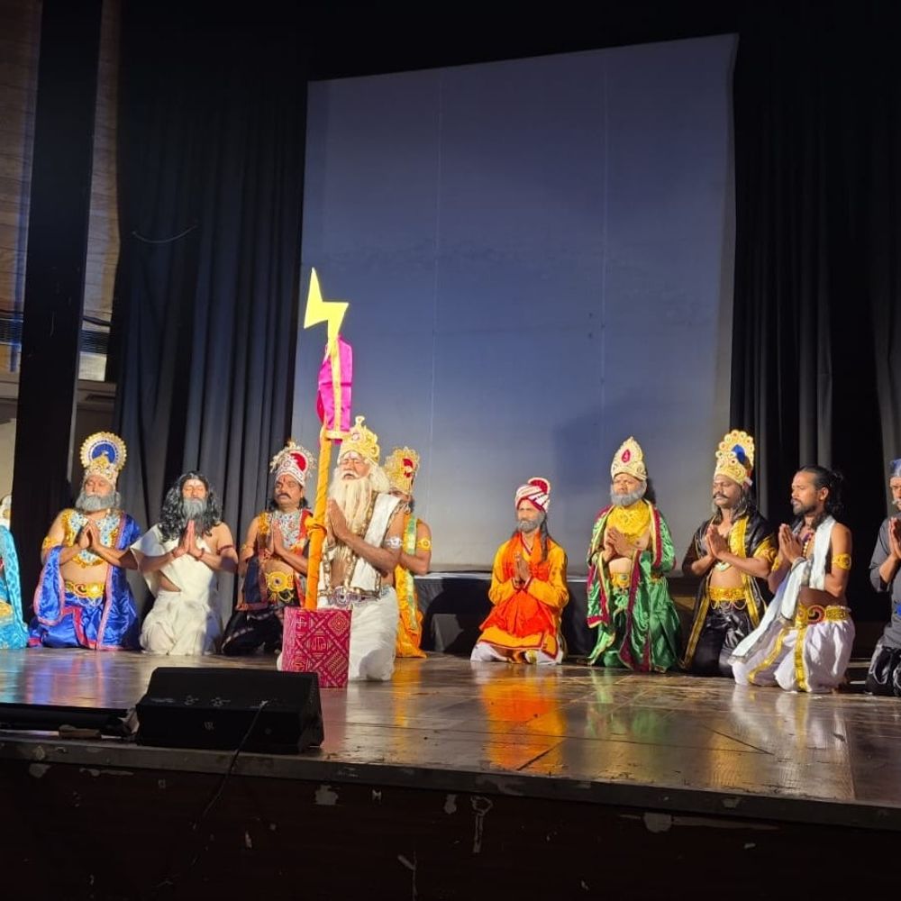 संस्कृत नाट्य कार्यशाला का समापन:महाकवि भास के ‘दूतवाक्यम्’ का प्रभावशाली मंचन