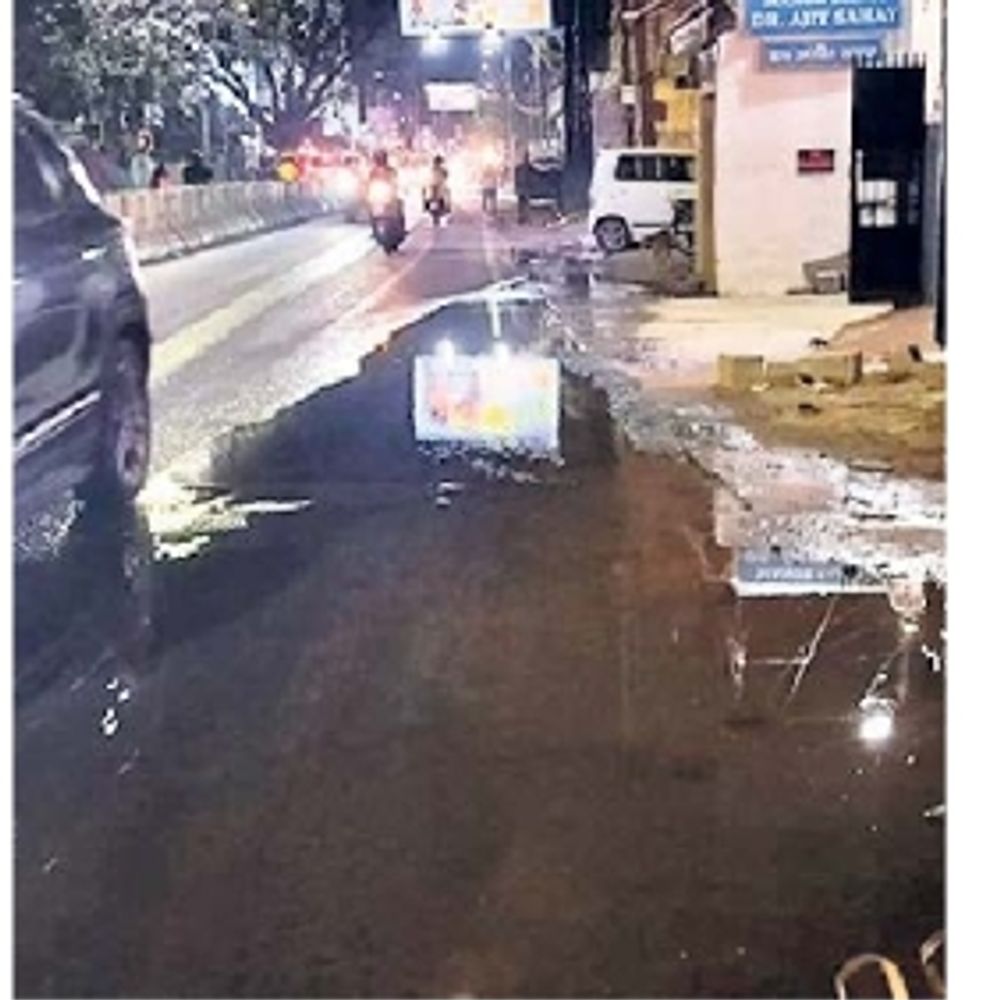 रूक्का-हटिया लाइन में लीकेज से शहर में जल संकट, 2 लाख की आबादी पांच दिन से प्रभावित