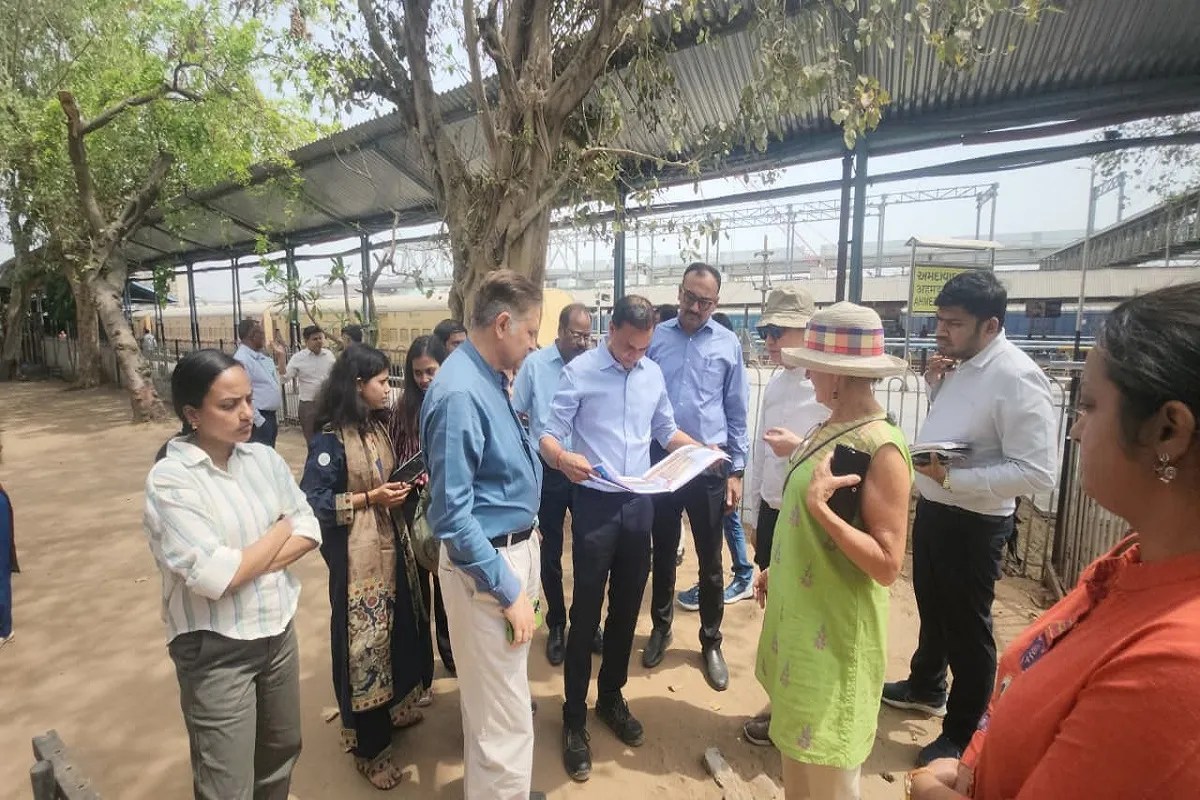 यूनेस्को प्रतिनिधिमंडल ने अहमदाबाद स्टेशन पुनर्विकास कार्य का किया निरीक्षण