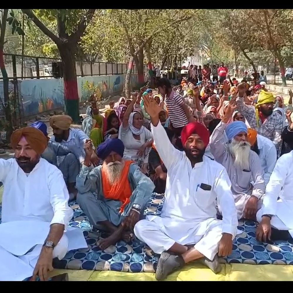 मानसा में युवक की मौत पर परिजनों का धरना:आरोपियों की गिरफ्तारी और न्याय की मांग; बोले- हत्या की गई